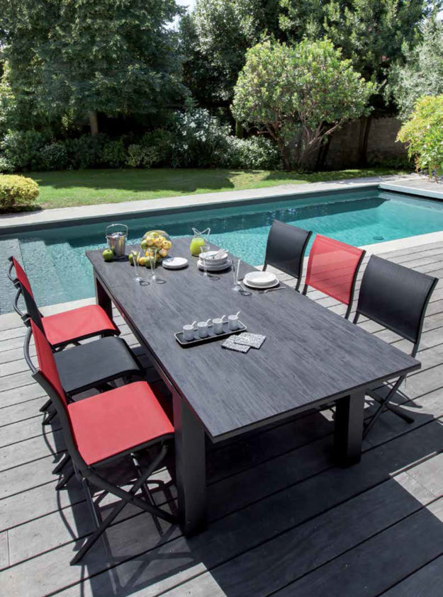 Table et chaises Flo table et chaise pliable